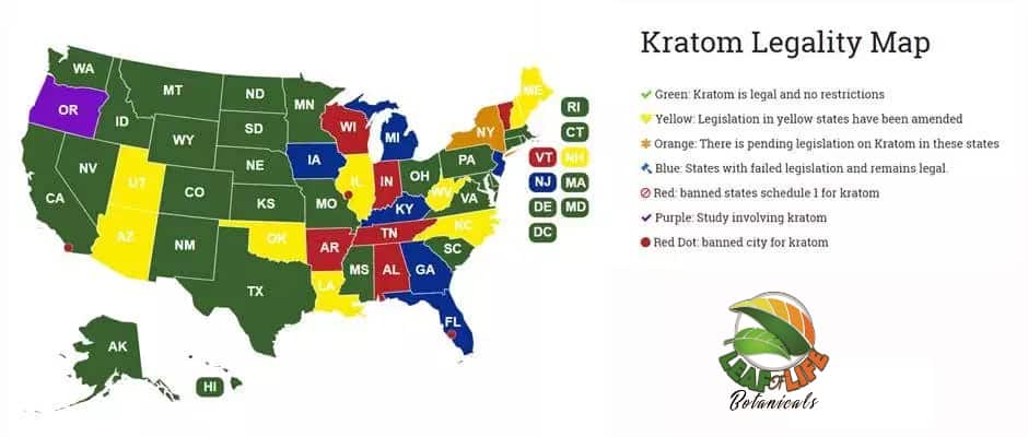You are currently viewing Legality of Kratom in USA