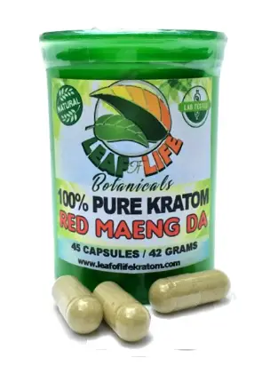 Red Maeng Da Kratom Capsules