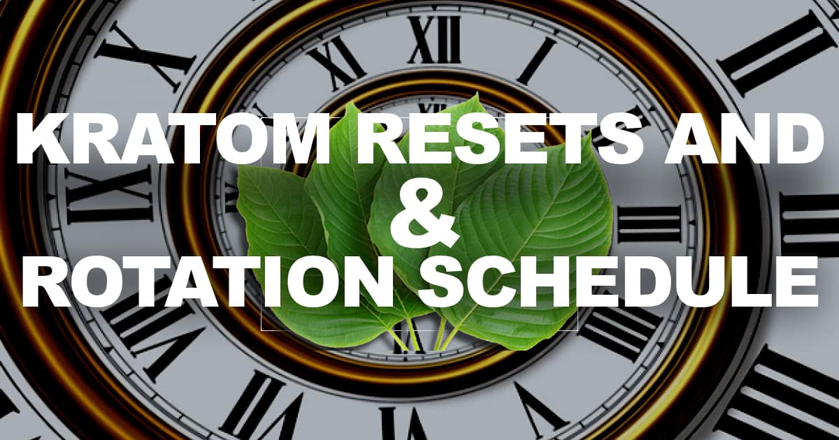 You are currently viewing Kratom Resets and Rotation Schedules