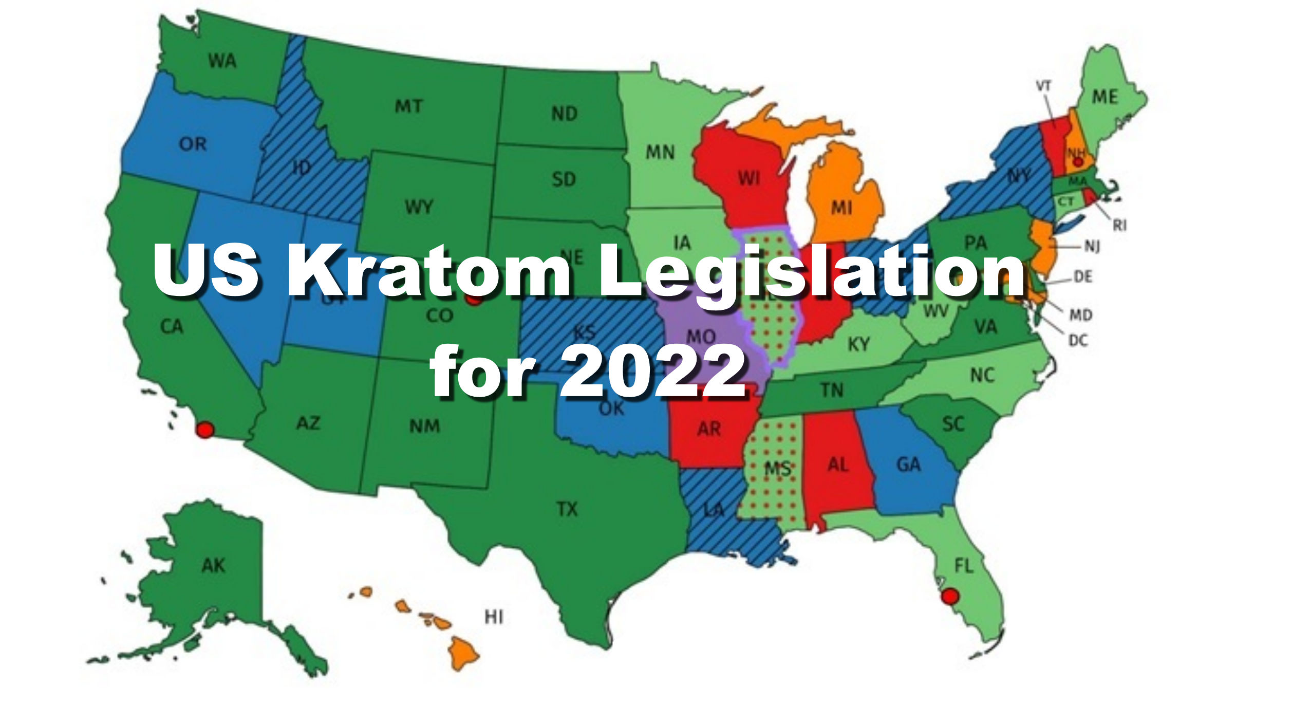 US Kratom Legislation for 2022